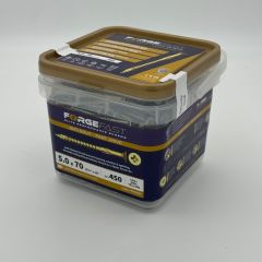 ForgeFast Pozi Comp ZY  5.0x70 Tub 450 Elite Woodscrew