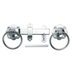 150mm Large Plain Ring Latch Galv.