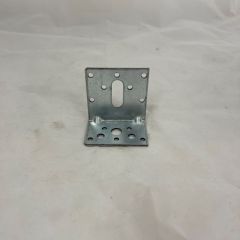 Galvanised Angle Bracket, 60mm x 40mm x 63mm, 17 nail & 2 bolt holes