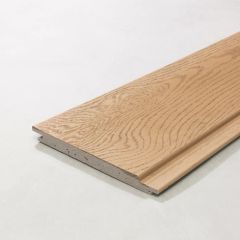 18 x 200mm Millboard Envello Shadow Line+ Golden Oak cladding 3.6m (181mm cover)