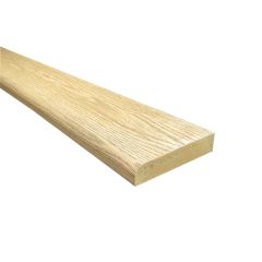 Millboard Bullnose Board - Golden Oak - 32 x 150mm x 3.6m