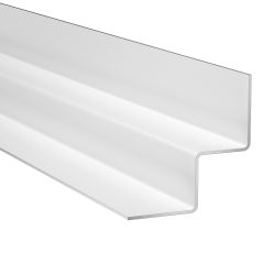 James Hardie Plank Metal Trim Internal Corner 3.0m Arctic White