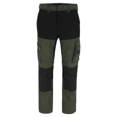 HEROCK®, Hector 4 way Stretch Trousers, Dark Khaki /Black