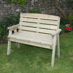 The clean lines of a new Dean 2-seater bench