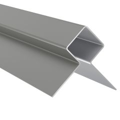 James Hardie Plank Metal Trim External Corner 3.0m Grey Slate