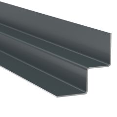 James Hardie Plank Metal Trim Internal Corner 3.0m Iron Grey