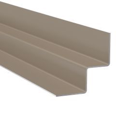 James Hardie Plank Metal Trim Internal Corner 3.0m Khaki Brown