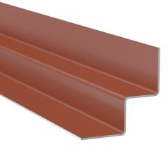 James Hardie Plank Metal Trim Internal Corner 3.0m Traditional Red