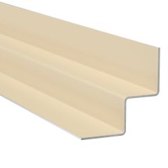 James Hardie Plank Metal Trim Internal Corner 3.0m Woodland Cream