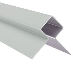 James Hardie Plank Metal Trim External Corner 3.0m Light Mist