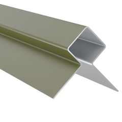 James Hardie Plank Metal Trim External Corner 3.0m Mountain Sage