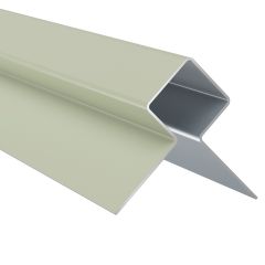 James Hardie Plank Metal Trim External Corner 3.0m Soft Green