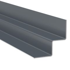 James Hardie Plank Metal Trim Internal Corner 3.0m Anthracite Grey