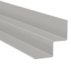 James Hardie Plank Metal Trim Internal Corner 3.0m Pearl Grey