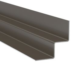 James Hardie Plank Metal Trim Internal Corner 3.0m Rich Espresso