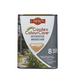Liberon Garden ColourCare Decorative Woodstain Smoked Spruce 1.0 L