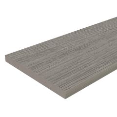 15x180mm Armour Deck Composite Solid Fascia board, Light Steel 3.6m