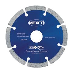 Mexco 115mm Diamond Blade for concrete GPX10