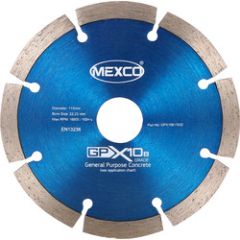 Mexco 160x2mm 4 teeth fibre Cutting Blade XCEL Grade 22.23cm bore