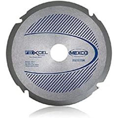 Mexco 185x2mm 4 teeth fibre Cutting Blade PCD 22.23cm bore