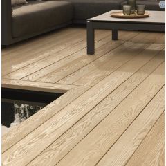 Millboard Enhanced Grain Deckboard - Ashwood - 32 x 176mm x 3.6m