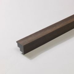 50 x 50mm Millboard Envello Shadow Line+ Smoked Oak External Corner 3.05m