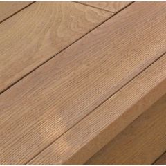 32 x 50mm Millboard SQUARE Edging *FLEXIBLE*, Coppered Oak, 2.4m