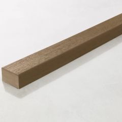 32 x 50mm Millboard SQUARE Edging *FLEXIBLE*, Antique Oak, 2.4m
