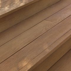 32 x 50mm Millboard SQUARE Edging *FLEXIBLE*, Jarrah, 2.4m