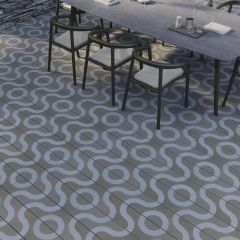Millboard® Modello Contour Deckboard Brushed Basalt  32x196mm 3.6m