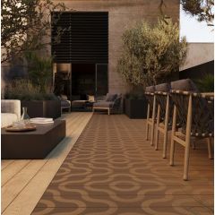 Millboard® Modello Contour Deckboard Smoked Oak 32x196mm 3.6m