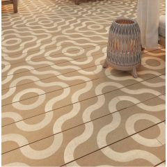 Millboard® Modello Contour Deckboard Golden Oak 32x196mm 3.6m