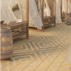 Millboard® Modello Linear Deckboard Golden Oak 32x196mm 3.6m