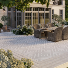 Millboard® Modello Linear Deckboard Smoked Oak 32x196mm 3.6m