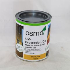 Osmo UV-Protection Oil - Clear 410 Exterior - Biocide Free - 0.75 litres