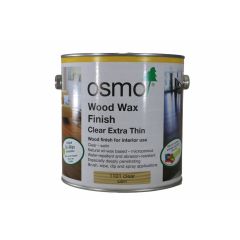 Osmo 1101  Wood Wax Finish Clear - Extra Thin 2.5L