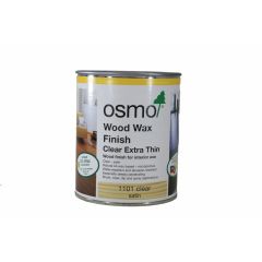 Osmo 1101  Wood Wax Finish Clear - Extra Thin 0.75L