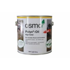 Osmo Polyx Hardwax Oil Tint - Light Grey 3067 - 2.5 litres