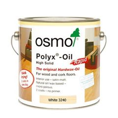Osmo Polyx Rapid Hardwax Oil - White 3240 RAPID - 0.75 litres