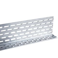 Perforated clsure trim for use with Millboard Envello cladding