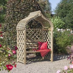 The Jaipur is one of the most popular Rowlinsons Garden Arbours