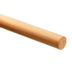 Untreated Pine Dowel  Moulding 25mm x 2.4m