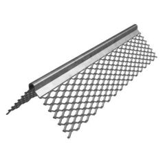 Plaster Angle Bead (Mesh), Galvanised, 2.4m