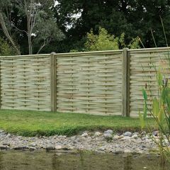 1.8m x 1.2m (6ft x 4ft) Premium Woven Panel, Pressure Treated (PW120) **Limited Availability**