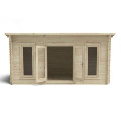 Forest Elmley Log Cabin, 5.0m x 3.0m, 24kg Felt and Underlay, inc. Home Delivery