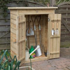 Pent Garden Store - Pressure Treated (Installed)