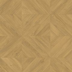 Quick-Step Impressive patterns Laminate Flooring, Chevron Oak Natural