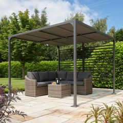 Florence Canopy with garden furniture for idea of scale