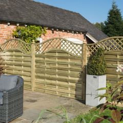 Grosvenor Lattice Top Screen, 6 x 4, Rowlinsons