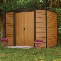 Woodvale Metal Apex Shed 8' x 6' with floor